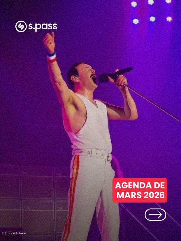 Zoom sur une sélection, entre autres, de spectacles à decouvrir dans les salles du groupe s.pass en mars ! À vos agendas ! @zenithstrasbourgeurope @zenithdenancy
@arenesdemetz @galaxie_amneville_officiel
@lecapitoleenchampagne @lemillesium
@lepharegrandchambery @zenithdijon
@cepacsilo.marseille @lachaudronnerie
@narbonnearena @pingalant
@zenith_limoges_metropole @athanormontlucon
@m.a.ch36 @zenithrouenofficiel @dockslehavre
@sceneolonguenesse